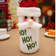 thumbnail image 4 of 2 × Navidad botella de vino tinto bolsa cubierta mesa fiesta decoración de mesa-cubierta de botella de vino para decoración regalo de Navidad-Papá Noel Rojo Verde, 4 of 4