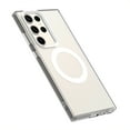 thumbnail image 4 of Magnetic Case for Samsung Galaxy S24 Ultra, Slim Fit Anti-Scratch Compatible with Magsafe Not-Yellowing Shockproof Anti-Scratch Bumper Rugged Protective Phone Case for Samsung Galaxy S24 Ultra, White, 4 of 4