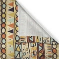 thumbnail image 3 of Ambesonne Prehistoric Kitchen Curtains, Mexican Style, 55"x39", Multicolor, 3 of 3