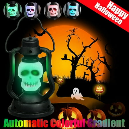 

BFYSFBAIG Skull Led Automatic Gradual Change for Home Night Light Desk Lamp for Dorm with Usb