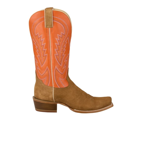 Tony Lama Mens Jax 13 Inch Square Toe Cowboy Mid Calf Boots