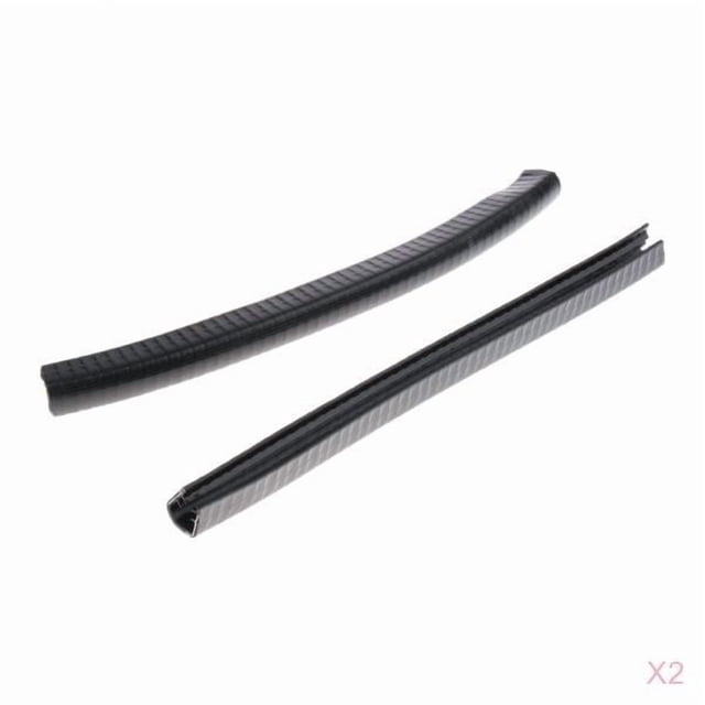 2x 2 piezas de goma Longboard monopatín cubierta de protección tirarere guardia cola