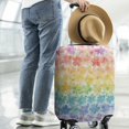thumbnail image 2 of Pioneer Flower Floral Print Pattern Luggage Cover Fashion Suitcase Cover Baggage Covers Fit 25-28 Inch Luggage (Go Travel), 2 of 5