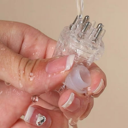 

Hair Growth Serum Oil Apply Device Scalp Applicator Liquid Comb Essential Oil Guiding Massager Brush - Enhance Your Hair Treatment Experience!