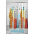 thumbnail image 4 of InterDesign Metropolitan Shower Curtain, 72 x 72, Bright/Multi, 4 of 5