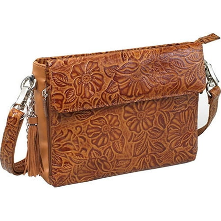 GTM Concealed Carry Tooled American Cowhide, Tan (Best Carry Gun For The Money)