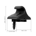 thumbnail image 2 of unbranded Clip Universal Para De Soporte Firme Con Goma Antideslizante Y Material Resistente Negro, 2 of 8