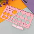 Silicone Nipple Measuring Ruler Measuring Card Aspirators Ruler Flange silicone-nipple-measuring-ruler-measuring-card-aspirators-ruler-flange