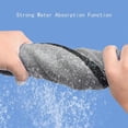 thumbnail image 3 of Dog Towel, Dog Bath Robe Absorbent Shower Quick Dry Microfiber 63.5*21CM Gray, 3 of 5
