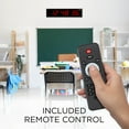 thumbnail image 6 of Ivation Huge 36 inch Large Big Oversized Digital LED Clock - Red, 6 of 10