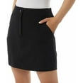 thumbnail image 2 of 32 Degrees Cool Women's Lightweight Tech Skort (Black, XL), 2 of 5