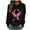 Black#5, variant on Utoimkio Long Sleeve Fall Tops for Women Oversized 2025 Crewneck Casual Floral Print Shirts Blouses for Women