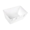 thumbnail image 2 of Bunblic Hanging Fence feed Trough Versatile Livestock feed Trough Water Bucket Goose Turkey Water Trough Poultry Feeding Container White, 2 of 8