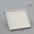 thumbnail image 2 of HEALEEP Plat à Bijoux Blanc Élégant pour Rangement avec Design Minimaliste Excellent Anniversaire, 2 of 8