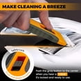 thumbnail image 2 of Razor Blade Scraper Tool with 15pcs Extra Blades, Cleaning Razor Scraper for Glass, Glass Top Stove Scraper for Oven Door, Cooktop Scraper, Glass Scraper Cleaning Paint from Glass, 2 of 6