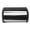 Black, variant on M Buder Iron Bread Bin Box for Kitchen Countertop, Mirror Polished Storage Container Case Holder, Durable Organizer for Home Shop Office, Black (13.6 inches / 34.5 cm)