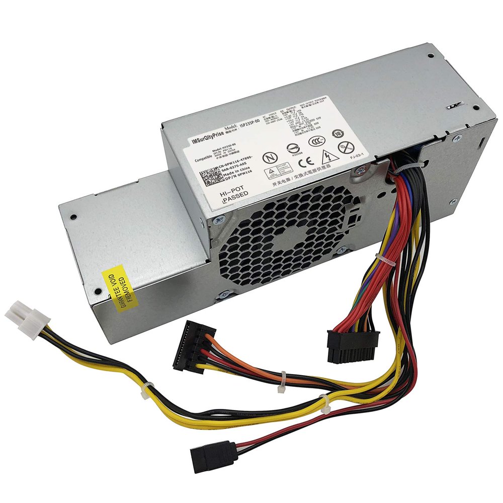 235W Watt PW116 H235P00 Desktop Power Supply Compatible with Optiplex