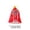 Red2, variant on GFHFHITJ Christmas Cat Costume, Pet Christmas Costume Puppy Xmas Cloak with Star Party Cosplay Dress Cape for Cats and Small to Medium Sized Dog, Pet Supplies Accessories