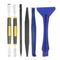 thumbnail image 1 of Unique Bargains 6in1 Set Electronics Repair Tool Kit Plastic Pry Bar Removal Set for Screen, 1 of 6