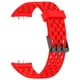 thumbnail image 2 of Correa Reloj Silicona Deportiva para Galaxy Fit 3 () Rojo, 2 of 9