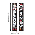 thumbnail image 2 of Merry Christmas Decor Banners,New Year Outdoor Indoor Christmas Decorations Welcome Bright Red Xmas Porch Sign Hanging For Home Wall Door Decor, 2 of 5
