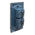 thumbnail image 4 of Placa Metálica Con 2 Apagadores Sencillos Marca ADIR 4671 plateado, 4 of 4