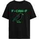 thumbnail image 1 of Camisetas divertidas de cuervo para hombre con gráficos divertidos, 1 of 7