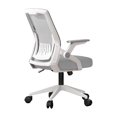 thumbnail image 1 of Silla De Oficina Escritorio Ergonómica Giratoria Ejecutiva Color Gris Material Del Tapizado Algodón, 1 of 8