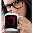 thumbnail image 2 of 3drose, Macro Photograph of a Purple Dahlia on a Black Background., 15oz Mug, 2 of 6