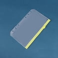thumbnail image 2 of 12Pcs A6 6-Hole Binder Pocket Waterproof PVC Budget Envelopes, 2 of 3