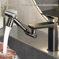 thumbnail image 2 of Sylvtty Faucet Extender with 2 Sprayer Modes Universal Fit Simple Installation 360-Degree Adjustable Nozzle Bathroom Sink Extender, 2 of 7
