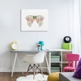 thumbnail image 4 of Stupell Industries Eclectic Marigold Floral Moth Canvas Art, 30 x 24, by Leah Straatsma, 4 of 8
