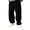 Q18 Black, variant on Mifsaly Mens Fleece Pants Warm Thick Winter Jogger Pants Casual Loose Fit Elastic Waistband Lounge Bottoms with Pockets Black,M