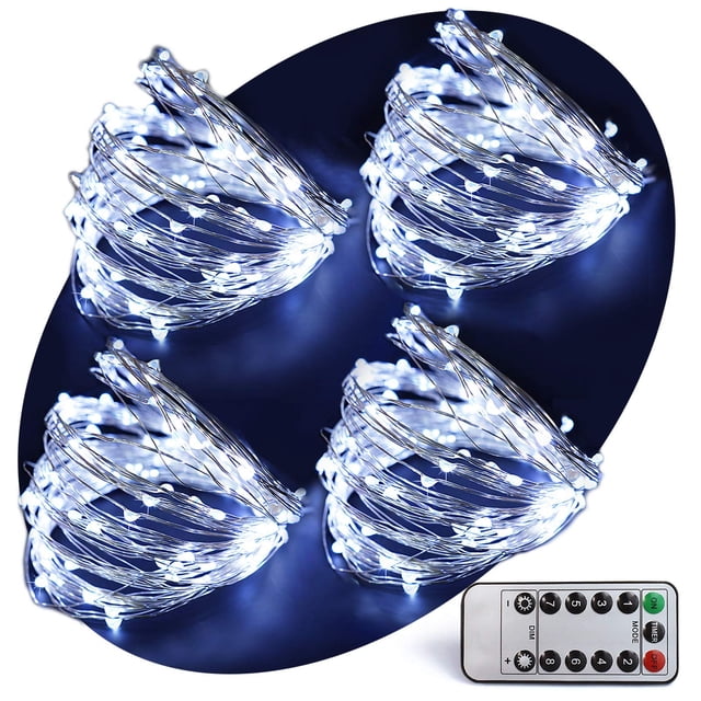 Control remoto String Lights Bright Zeal, 20 m, 200 LED, color blanco frío