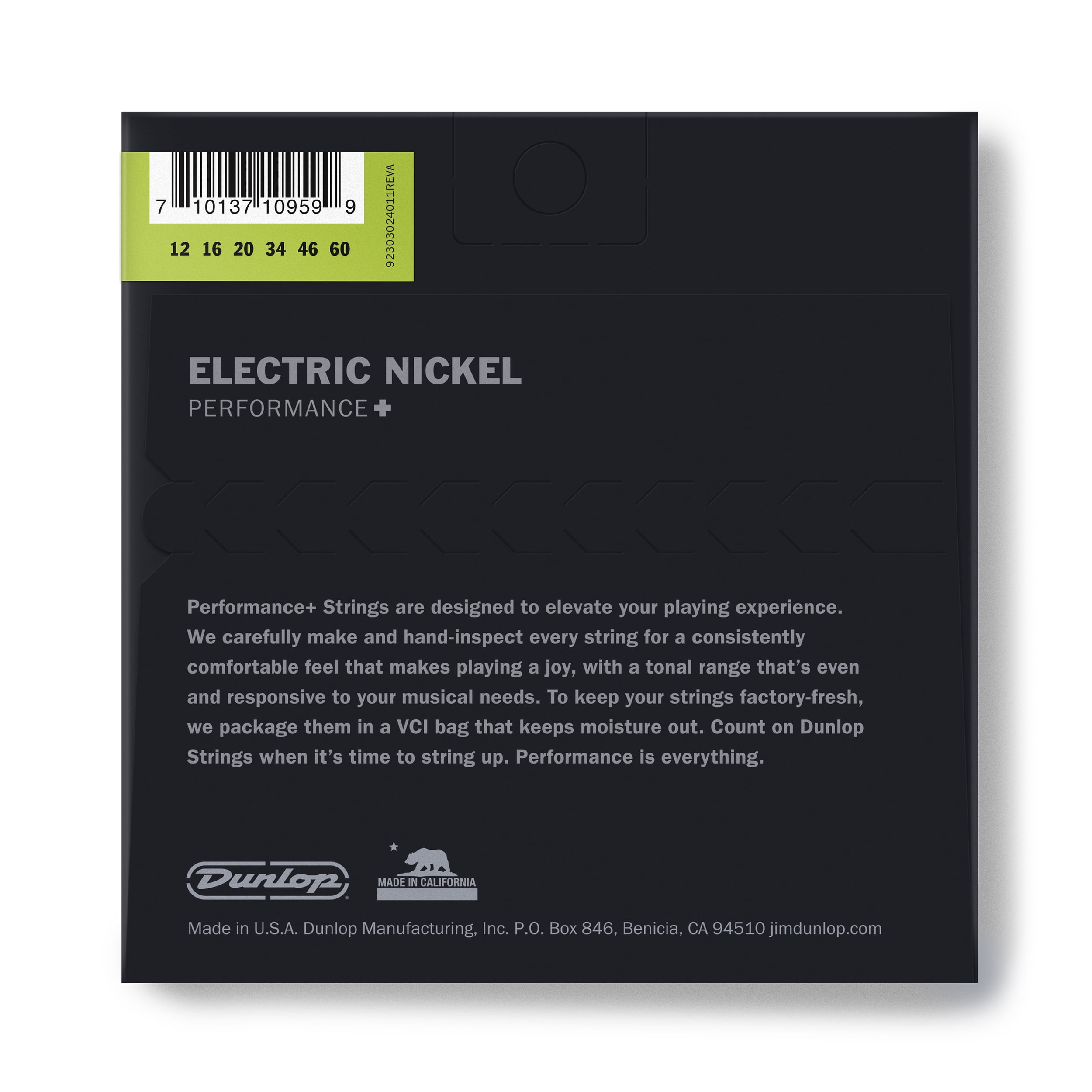 Dunlop Guitar Strings 3-Packs Electric Nickel 12-60 Extra Heavy Hybrid