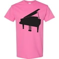thumbnail image 3 of Inktastic Piano Silhouette T-Shirt, 3 of 5