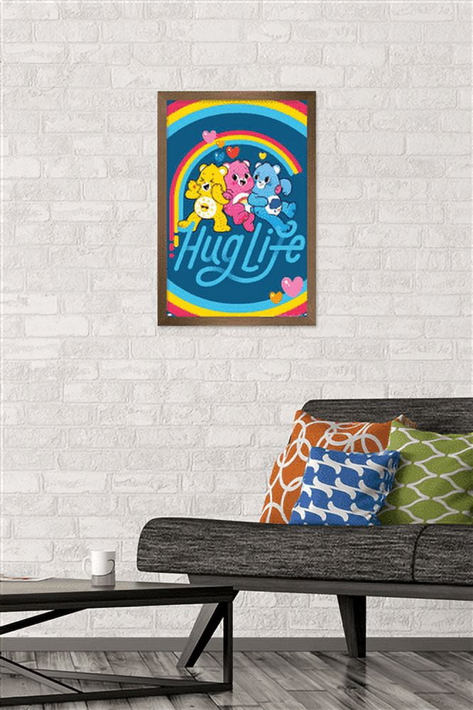 Care Bears: Unlock The Magic - Hug Life Wall Poster, 14.725" x 22.375" Framed