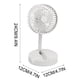 thumbnail image 3 of Fiudx Liquidación De Ahorros De Verano Ventilador De Pie Plegable Portátil Con Pilas, Ventilador De Suelo Personal Usb Recargable Con Altura De Ajuste, 3 of 4