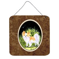 Carolines Treasures SS8516DS66 Starry Night Chihuahua Wall or Door Hanging Prints 6x6 multicolor