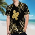 thumbnail image 5 of High Quality Hawaiian Shirts for Men Short Sleeve Aloha Beach Shirt Floral Summer Casual Button Down Shirts Blouses DWXBML, 5 of 7