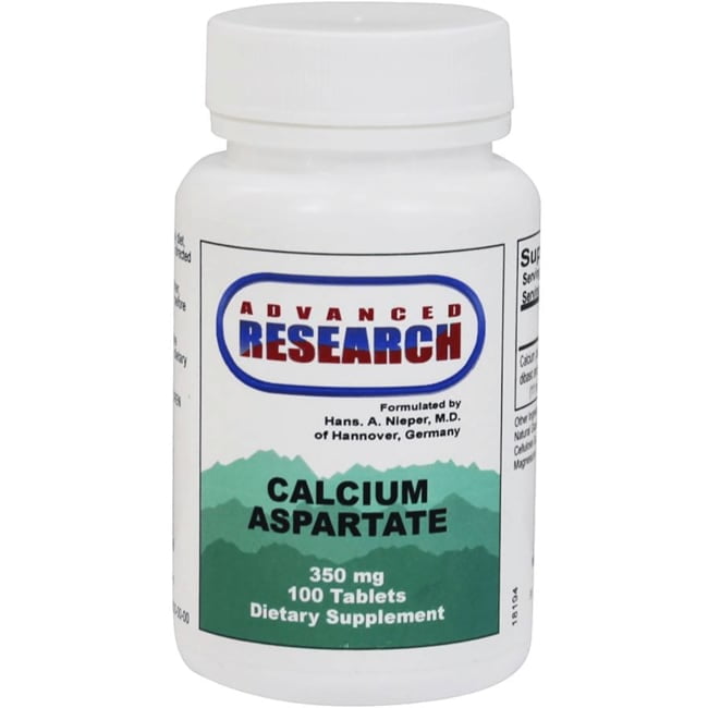 Advanced Research - Calcium Aspartate 350 mg. - 100 Tablets