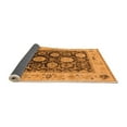 thumbnail image 2 of Ahgly Company Indoor Square Oriental Orange Industrial Area Rugs, 4' Square, 2 of 4