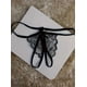 thumbnail image 3 of Tangas de encaje floral, bragas transparentes con entrepierna abierta y ribete festoneado, lencería y ropa interior sexy para mujer, 3 of 5