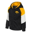 thumbnail image 2 of Toddler Colosseum Black Iowa Hawkeyes Spirit Hollow Full-Zip Hoodie, 2 of 3
