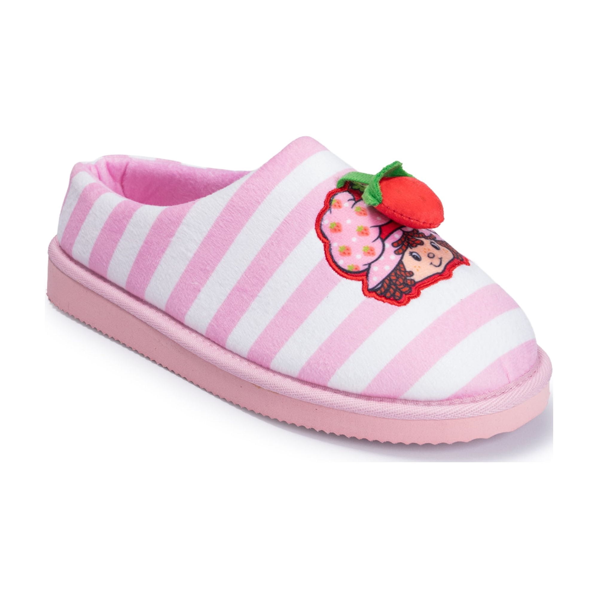 Ladies Strawberry Shortcake Micro Plush Scuff Sawtooth Slipper