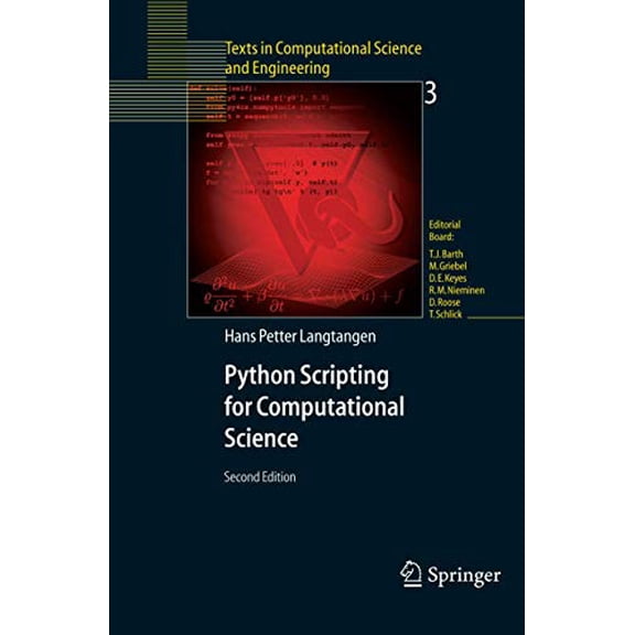 Pre-Owned Python Scripting for Computational Science (Texts in Computational Science and Engineering) (Hardcover) 3540294155 9783540294153