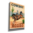 thumbnail image 2 of Epic Graffiti 'Cowboy Rodeo' by Ethan Harper Canvas Wall Art, 18"x26", 2 of 3