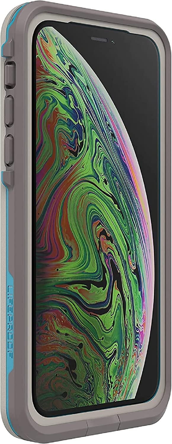 LifeProof FR Series Waterproof Case for iPhone Xs & iPhone X Only - Non-Retail Packaging - Body Surf Cement/Gargoyle/Hawaiian Ocean