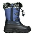 thumbnail image 4 of Dream Pairs Kids Boys Girls Warm Snow Boots Insulated Waterproof Winter Ski Boots KSNOW NAVY Size 3, 4 of 6