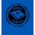 thumbnail image 4 of Cornhole Champions Adult Royal Blue Crew Neck Short Sleeve Tee-Large, 4 of 4
